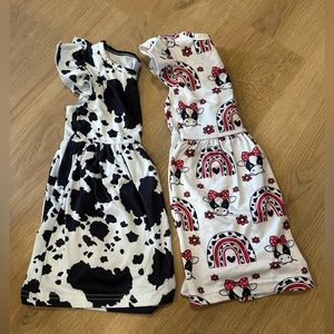 Cowprint dresses